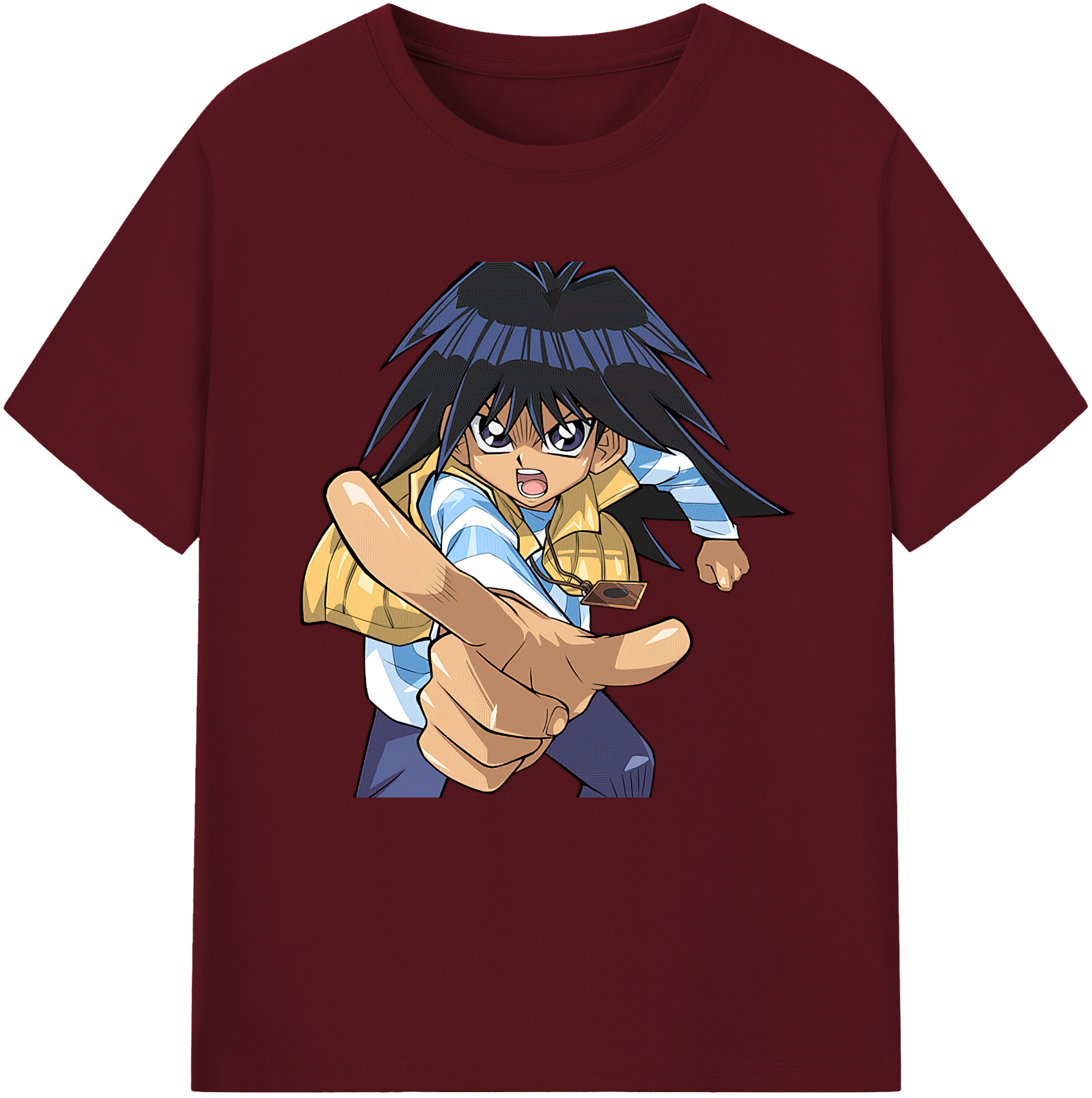（画像用） 遊☆戯☆王 Yu-Gi-Oh! 綿100％半袖Tシャツ（フロントプリント）